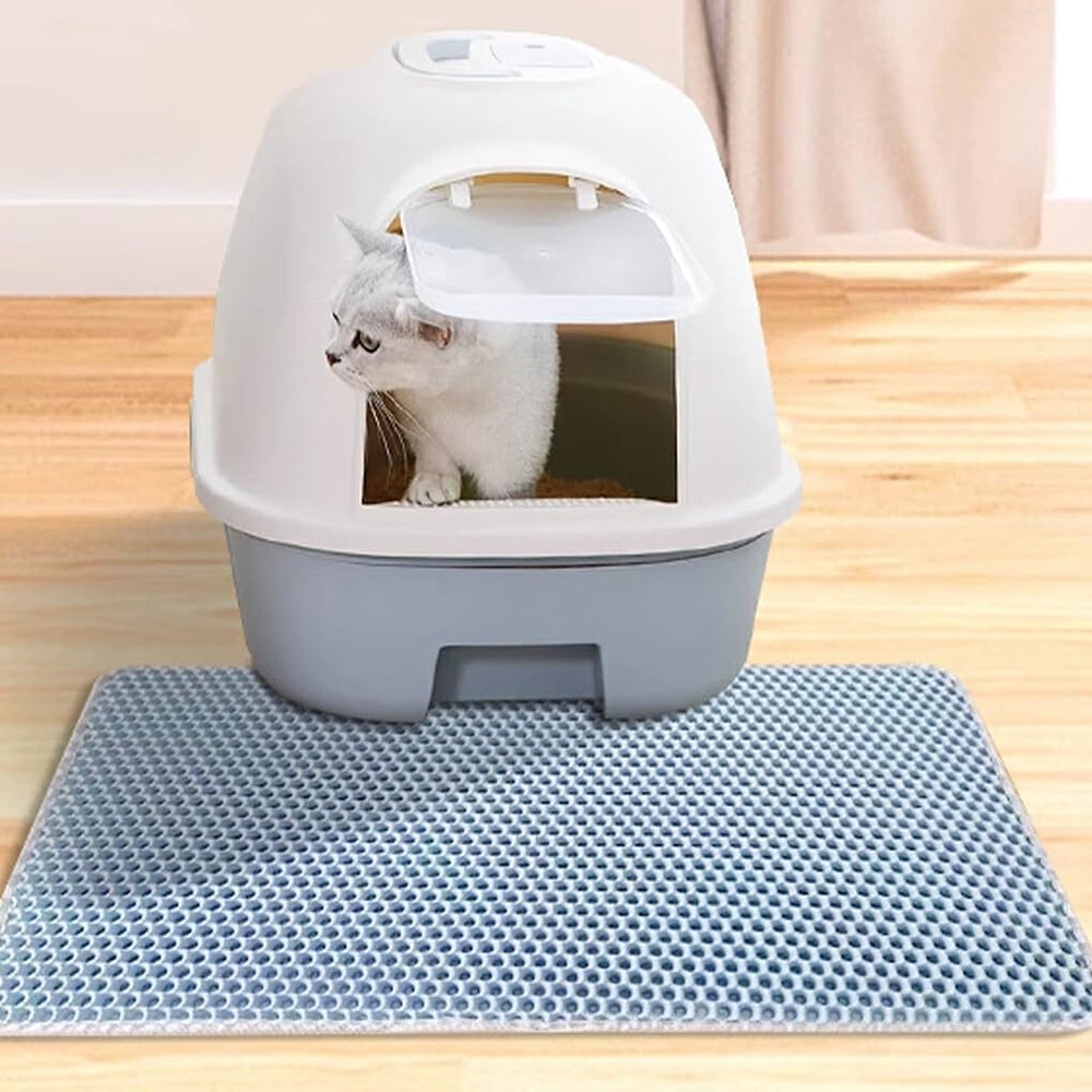 Waterproof Double Layer Cat Litter Mat Non-Slip Scratch Pad
