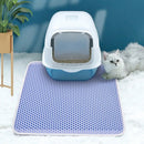 Waterproof Double Layer Cat Litter Mat Non-Slip Scratch Pad