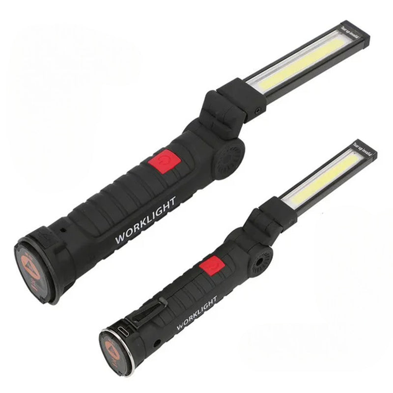 Hangable Versatile Rechargeable COB LED Work Light with Magnetic Base