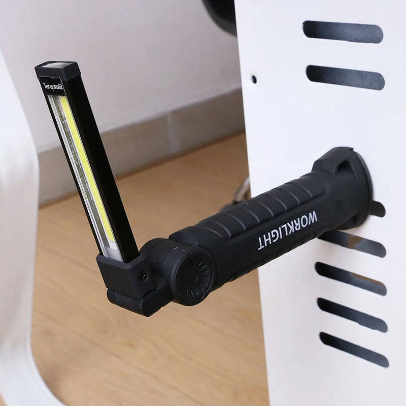 Hangable Versatile Rechargeable COB LED Work Light with Magnetic Base