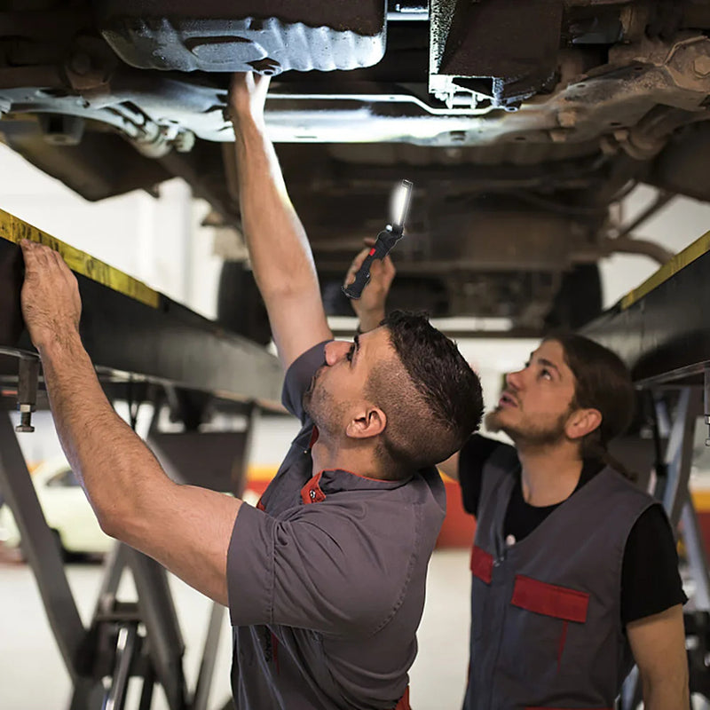 Hangable Versatile Rechargeable COB LED Work Light with Magnetic Base