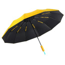 72 Bone Sunshade UV Protection Reverse Automatic Folding Umbrella