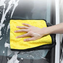 3/5/10Pcs Ultra-Soft Dual Layer Microfiber Towels for Car Washing and Household