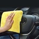 3/5/10Pcs Ultra-Soft Dual Layer Microfiber Towels for Car Washing and Household
