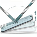 Wet or Dry Usage Hands-Free Mopping System with Bucket and Microfiber Pads