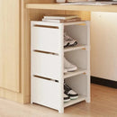 Adjustable Stackable Shoe Organizer Rack for Wall Corner
