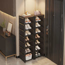 Adjustable Stackable Shoe Organizer Rack for Wall Corner