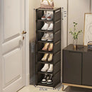 Adjustable Stackable Shoe Organizer Rack for Wall Corner