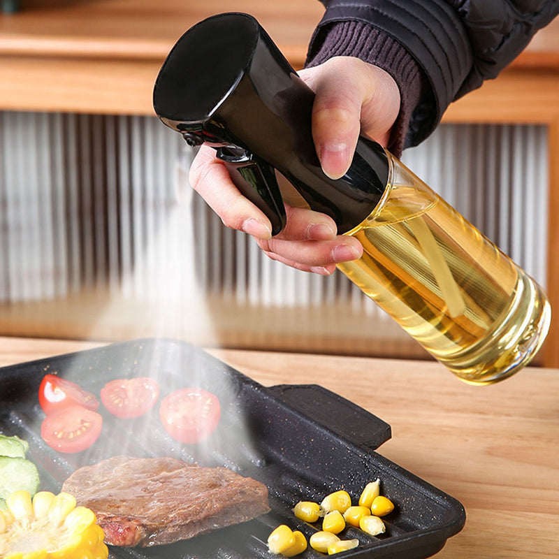 200/300/500ml Oil Spray Bottle Kitchen Oil Mister for BBQ
