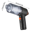 Electric Wireless Handheld Car Vacuum Cleaner - USB Rechargeable