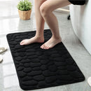 Cobblestone Design Quick Drying 3D Non-Slip Bath Mat