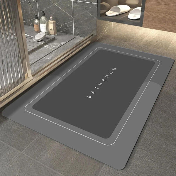 Super Absorbent and Anti-Skid Bathroom Mat