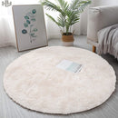 Super Soft Plush Round Rug Mat Fluffy Salon Thick Pile Carpets