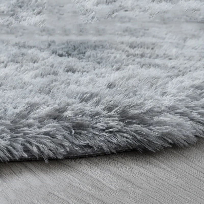 Super Soft Plush Round Rug Mat Fluffy Salon Thick Pile Carpets