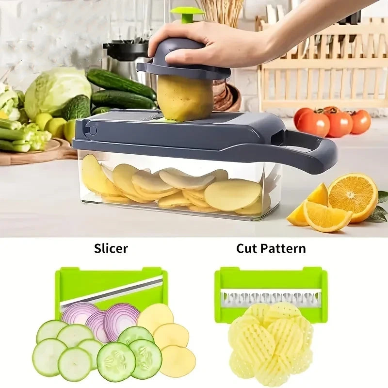 Multifunctional Vegetable Chopper and Slicer