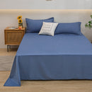 Soft Solid Color Bed Sheet for Double Bed