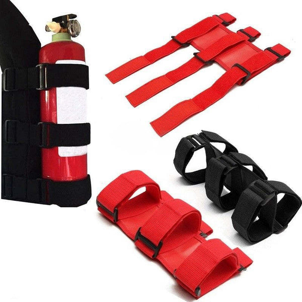 Adjustable Fire Extinguisher Mount Strap for Jeep Wrangler TJ JK JL 1997-2018