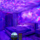 7-Colors Patterns Star Galaxy Projector Night Light