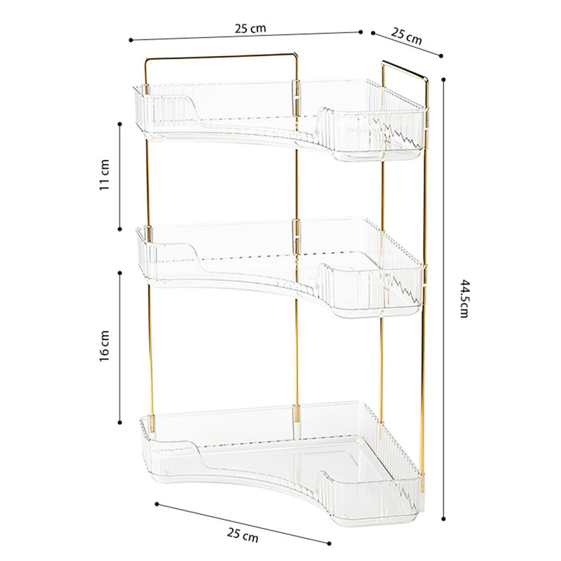 STORFEX 3-Tier Corner Bathroom Counter Organizer_8