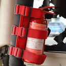 Adjustable Fire Extinguisher Mount Strap for Jeep Wrangler TJ JK JL 1997-2018
