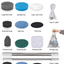 8-in-1 Multifunctional Electric Cleaning Brush for a Sparkling Home