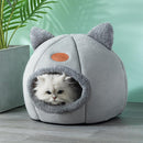 Deep Sleep Comfort In Winter Cat Tent Cozy Cave Nest