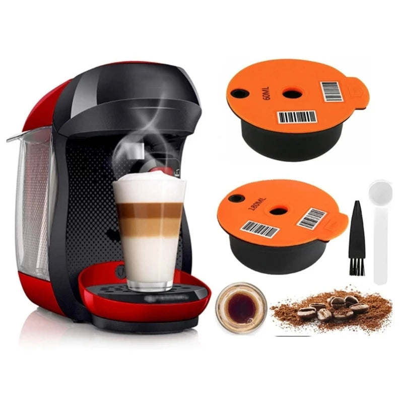 Reusable Coffee Capsule Pods for Tassimo Machine