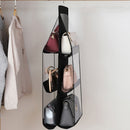 6-Pocket Foldable Hanging Organizer for Handbags