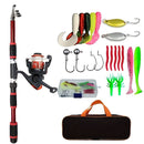 Complete Fishing Travel Pole Kit