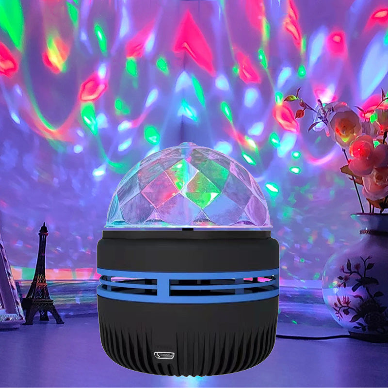 7-Colors Patterns Star Galaxy Projector Night Light