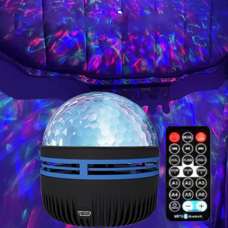 7-Colors Patterns Star Galaxy Projector Night Light