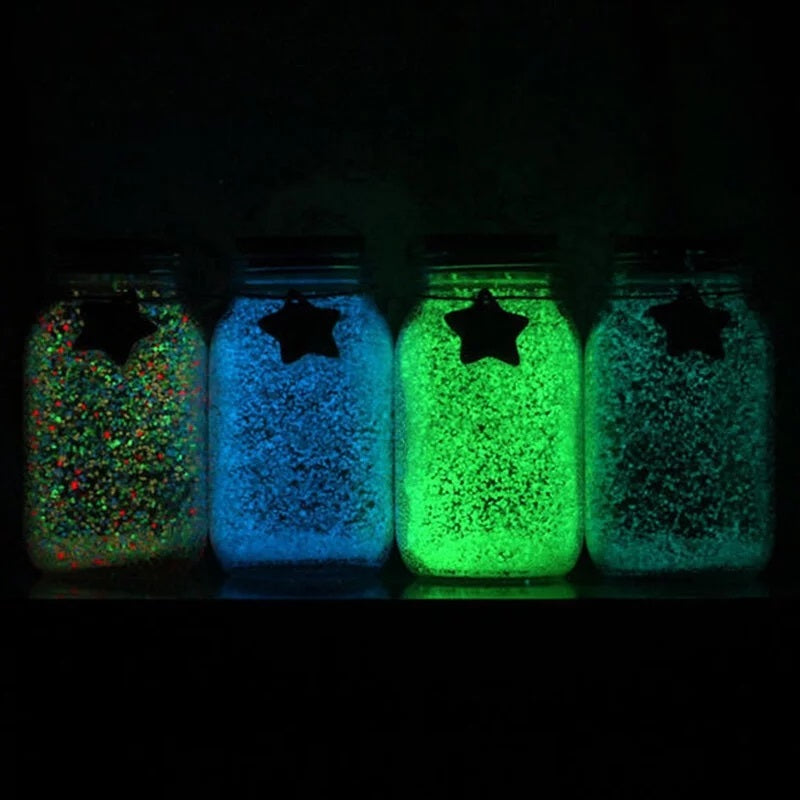 Luminous Particles Sand Colorful Fluorescent Glow Powder