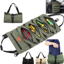 Multi-Purpose Canvas Roll Up Tool Bag