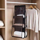 6-Pocket Foldable Hanging Organizer for Handbags