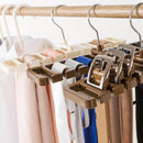 Tie Hanger Wardrobe Belt Rotating Organizer Rack