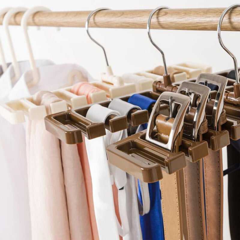 Tie Hanger Wardrobe Belt Rotating Organizer Rack