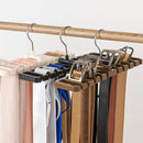 Tie Hanger Wardrobe Belt Rotating Organizer Rack