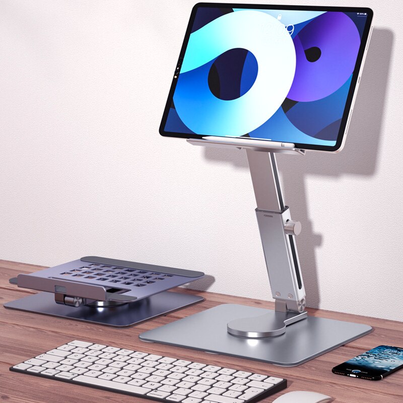 360° Rotating Aluminum Tablet Stand