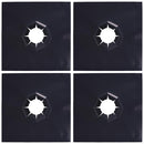 4-Piece Gas Stove Protector Set for Kitchen Cookware