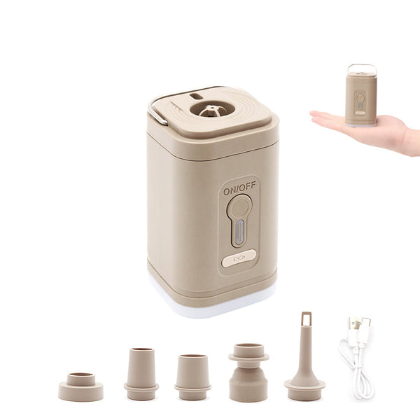 Electric Air Pump Portable Wireless Air Compressor Inflator Deflator Pumps