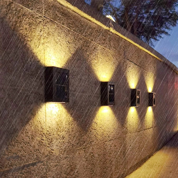 Outdoor Solar Up and Down Spot Lights