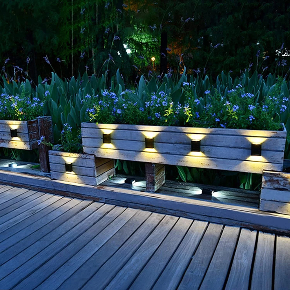 Outdoor Solar Up and Down Spot Lights