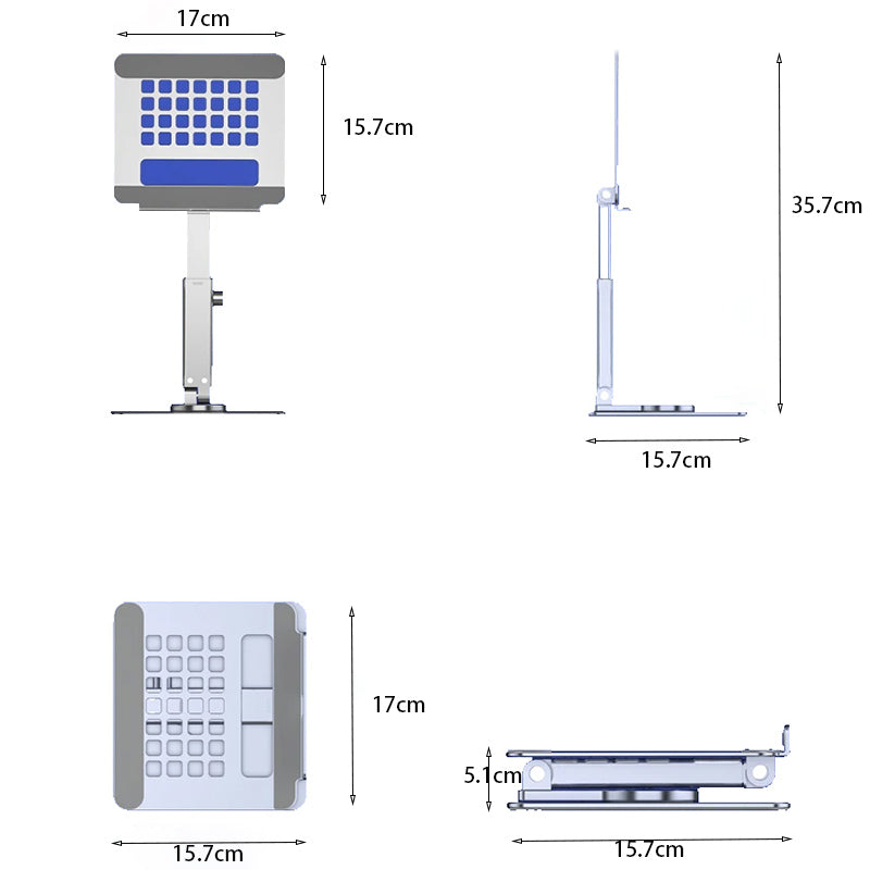 360° Rotating Aluminum Tablet Stand