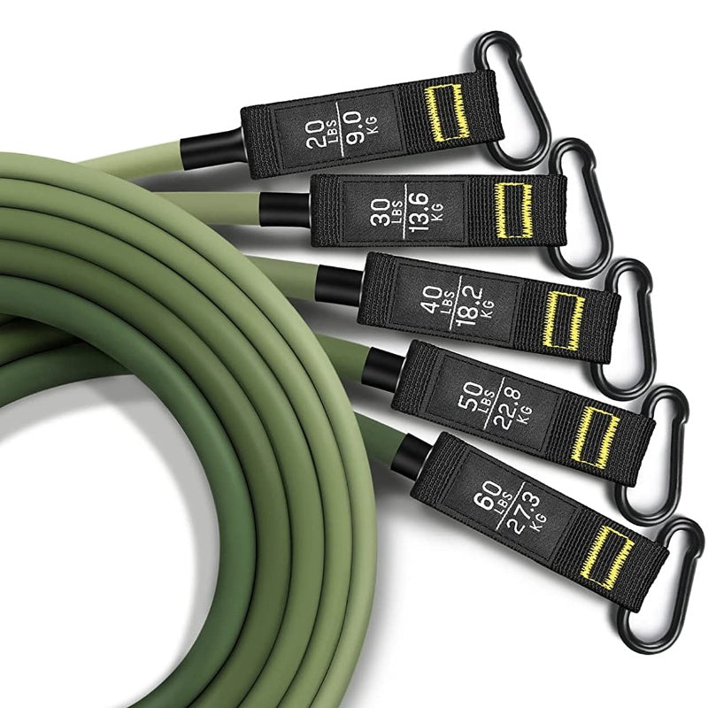 5-Piece Fitness Resistance Band Set