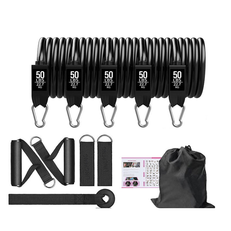 5-Piece Fitness Resistance Band Set