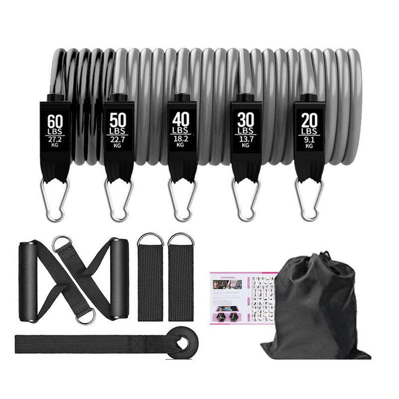 5-Piece Fitness Resistance Band Set