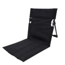 Foldable Camping Chair with Backrest Cushion
