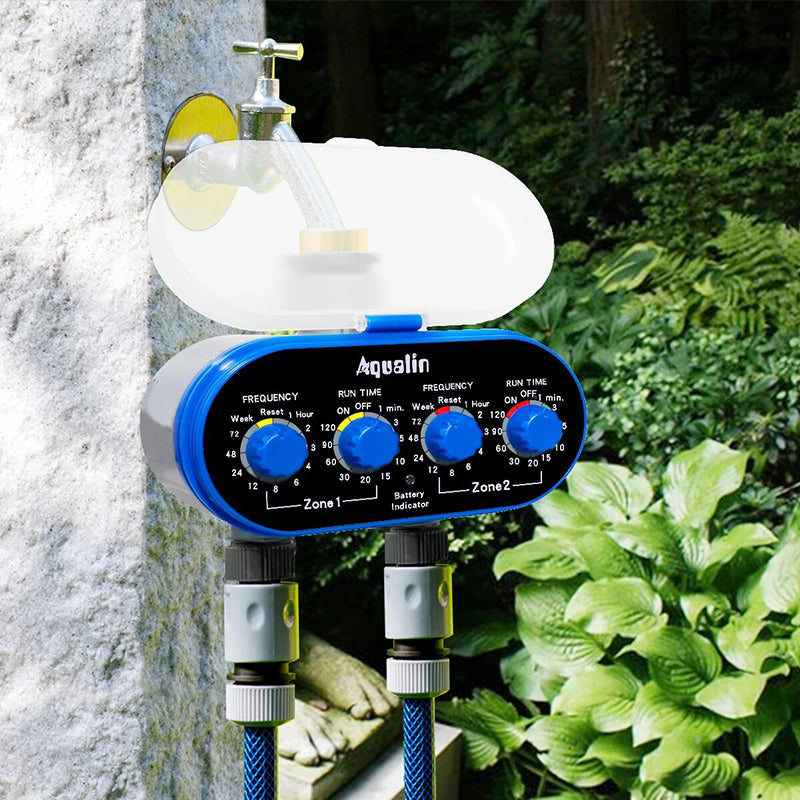 Four Dial Water Timer for Effortless Garden Irrigation