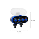 Four Dial Water Timer for Effortless Garden Irrigation