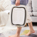 Foldable Footbath Massage Bucket for Household